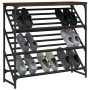 Oak brown engineered wood shoe rack furniture 90x30x85 cm by , Shoe racks and shoe organizers - Ref: Foro24-833432, Price: 57...