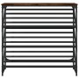 Smoked oak engineered wood shoe rack furniture 90x30x85 cm by , Shoe racks and shoe organizers - Ref: Foro24-833430, Price: 4...