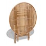 Juego de comedor de jardín plegable 5 piezas de bambú de vidaXL, Conjuntos de jardín - Ref: Foro24-41497, Precio: 234,40 €, D...