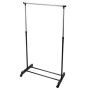 Storage solutions Verstellbarer Garderobenständer mit Rollen 80x42x(90-165) cm von , Kommoden-Organizer und Bar-Kleiderbügel ...