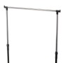 Storage solutions Verstellbarer Garderobenständer mit Rollen 80x42x(90-165) cm von , Kommoden-Organizer und Bar-Kleiderbügel ...