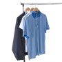 Storage solutions Adjustable coat rack with wheels 80x42x(90-165) cm by , Dresser Organizers and Bar Hangers - Ref: Foro24-44...