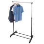 Storage solutions Verstellbarer Garderobenständer mit Rollen 80x42x(90-165) cm von , Kommoden-Organizer und Bar-Kleiderbügel ...