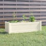 Solid white pine wood planter 100x31x31 cm by , Pots and planters - Ref: Foro24-810716, Price: 55,99 €, Discount: %