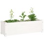 Solid white pine wood planter 100x31x31 cm by , Pots and planters - Ref: Foro24-810716, Price: 55,99 €, Discount: %