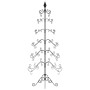 Árbol de Navidad para decoración metal negro 180 cm de , Arboles de navidad - Ref: Foro24-359608, Precio: 96,75 €, Descuento: %