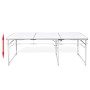 Mesa de camping plegable ajustable con 6 taburetes 180x60 cm de vidaXL, Mobiliario de camping - Ref: Foro24-41329, Precio: 10...