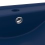 Luxury sink with dark blue ceramic faucet 60x46 cm by , Sinks - Ref: Foro24-147023, Price: 88,77 €, Discount: %