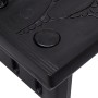 Black hot tub steps by vidaXL, Pool and spa accessories - Ref: Foro24-90717, Price: 106,78 €, Discount: %