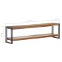 Mueble de TV de madera maciza reciclada 150x30x40 cm de , Muebles TV - Ref: Foro24-320793, Precio: 166,15 €, Descuento: %