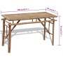 Folding garden table with 2 100 cm bamboo benches by vidaXL, Garden sets - Ref: Foro24-41502, Price: 164,99 €, Discount: %