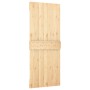 Sliding door with solid pine wood fittings 80x210 cm by , Doors - Ref: Foro24-3203101, Price: 232,62 €, Discount: %