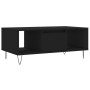 Black plywood coffee table 90x50x36.5 cm by , Coffee table - Ref: Foro24-830589, Price: 60,99 €, Discount: %