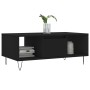 Black plywood coffee table 90x50x36.5 cm by , Coffee table - Ref: Foro24-830589, Price: 60,99 €, Discount: %