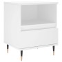 Mesita de noche madera contrachapada blanco 40x35x50 cm de , Mesitas de noche - Ref: Foro24-830604, Precio: 45,23 €, Descuent...