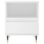 White plywood nightstand 40x35x50 cm by , Nightstands - Ref: Foro24-830604, Price: 44,36 €, Discount: %