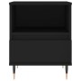 Mesita de noche madera contrachapada negro 40x35x50 cm de , Mesitas de noche - Ref: Foro24-830606, Precio: 54,87 €, Descuento: %