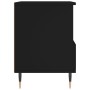 Mesita de noche madera contrachapada negro 40x35x50 cm de , Mesitas de noche - Ref: Foro24-830606, Precio: 54,87 €, Descuento: %