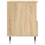 Mesita de noche madera de ingeniería roble Sonoma 40x35x50 cm de , Mesitas de noche - Ref: Foro24-830610, Precio: 42,19 €, De...