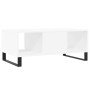 Couchtisch aus weißem Sperrholz, 90 x 50 x 36,5 cm von , Couchtisch - Ref: Foro24-830596, Preis: 60,72 €, Rabatt: %