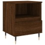 Mesitas noche 2 uds madera ingeniería marrón roble 40x35x50 cm de , Mesitas de noche - Ref: Foro24-830619, Precio: 77,06 €, D...