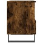 Mesita de noche madera de ingeniería roble ahumado 40x35x50 cm de , Mesitas de noche - Ref: Foro24-830646, Precio: 41,82 €, D...