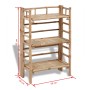 Bamboo 3-tier plant shelf by vidaXL, Pot stands - Ref: Foro24-41494, Price: 80,92 €, Discount: %