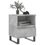 Concrete gray engineered wood bedside table 40x35x50 cm by , Nightstands - Ref: Foro24-830644, Price: 51,98 €, Discount: %