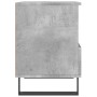 Concrete gray engineered wood bedside table 40x35x50 cm by , Nightstands - Ref: Foro24-830644, Price: 51,98 €, Discount: %