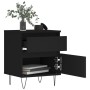 Nightstands 2 pcs engineered wood black 40x35x50 cm by , Nightstands - Ref: Foro24-830671, Price: 89,19 €, Discount: %