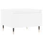 Coffee tables 2 pcs engineered wood white 50x46x35 cm by , Coffee table - Ref: Foro24-830845, Price: 56,99 €, Discount: %