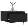 Center tables 2 units engineered wood black 50x46x35 cm by , Coffee table - Ref: Foro24-830847, Price: 55,66 €, Discount: %