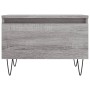 Mesa de centro madera de ingeniería gris Sonoma 50x46x35 cm de , Mesas de centro - Ref: Foro24-830872, Precio: 36,36 €, Descu...