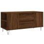 Mesa de centro madera de ingeniería marrón roble 102x44,5x50 cm de , Mesas de centro - Ref: Foro24-831003, Precio: 76,57 €, D...