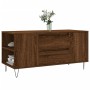 Mesa de centro madera de ingeniería marrón roble 102x44,5x50 cm de , Mesas de centro - Ref: Foro24-831003, Precio: 76,57 €, D...