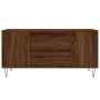 Mesa de centro madera de ingeniería marrón roble 102x44,5x50 cm de , Mesas de centro - Ref: Foro24-831003, Precio: 76,57 €, D...