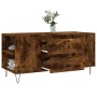 Mesa de centro madera ingeniería roble ahumado 102x44,5x50 cm de , Mesas de centro - Ref: Foro24-831001, Precio: 73,33 €, Des...