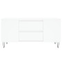 Mesa de centro madera de ingeniería blanco 102x44,5x50 cm de , Mesas de centro - Ref: Foro24-830996, Precio: 75,90 €, Descuen...