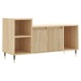 TV-Schrank aus Sonoma-Eichensperrholz, 100 x 35 x 55 cm von , TV-Möbel - Ref: Foro24-831311, Preis: 59,28 €, Rabatt: %