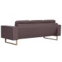 3 seater taupe fabric sofa by , Sofas - Ref: Foro24-281396, Price: 351,87 €, Discount: %