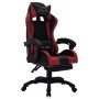 Silla gaming luces LED RGB cuero sintético color vino y negro de , Sillas de oficina - Ref: Foro24-288013, Precio: 209,69 €, ...