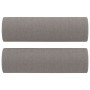 Sofá de 2 plazas con cojines tela gris taupe 120 cm de , Sofás - Ref: Foro24-3200781, Precio: 253,39 €, Descuento: %