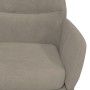 Silla de relajación de terciopelo gris claro de , Sillones - Ref: Foro24-341108, Precio: 120,32 €, Descuento: %