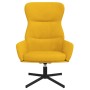 Silla de relajación de terciopelo amarillo mostaza de , Sillones - Ref: Foro24-341115, Precio: 121,58 €, Descuento: %