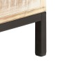 Mesita de noche de madera maciza de acacia 40x30x50 cm de vidaXL, Mesitas de noche - Ref: Foro24-287330, Precio: 108,90 €, De...