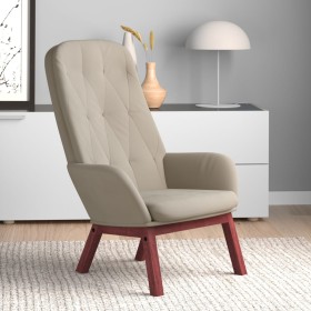 Light Gray Velvet Relaxation Armchair by , Armchairs - Ref: Foro24-341218, Price: 139,99 €, Discount: %