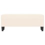 Cream velvet bench 100x35x41 cm by , Banks - Ref: Foro24-349429, Price: 65,86 €, Discount: %