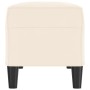 Banco de terciopelo color crema 100x35x41 cm de , Bancos - Ref: Foro24-349429, Precio: 65,86 €, Descuento: %