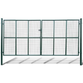 Garden mesh fence, 415 x 225 cm / 400 x 175 cm by vidaXL, garden gates - Ref: Foro24-141392, Price: 618,99 €, Discount: %