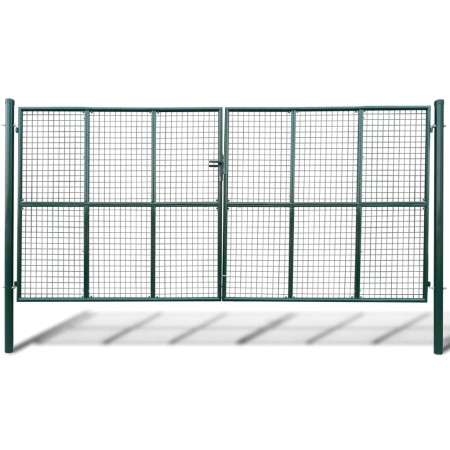 Garden mesh fence, 415 x 225 cm / 400 x 175 cm by vidaXL, garden gates - Ref: Foro24-141392, Price: 648,90 €, Discount: %